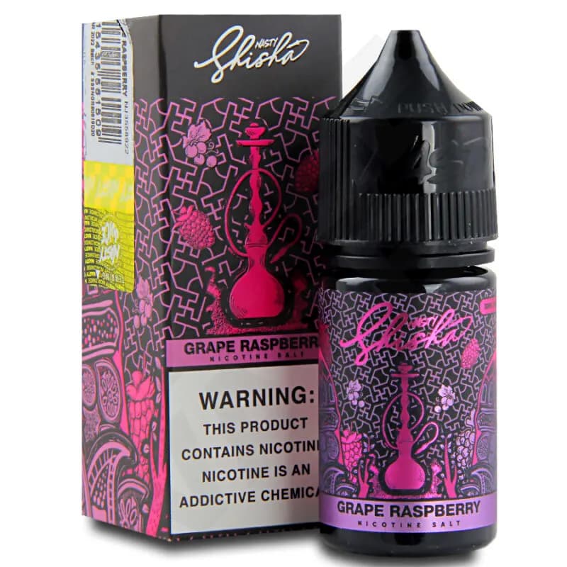 Grape Raspberry Shisha Nasty Juice 60ml - VapeSoko