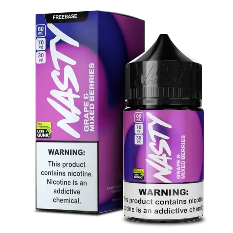 Grape & Mixed Berries -Nasty Juice 60ml - VapeSoko