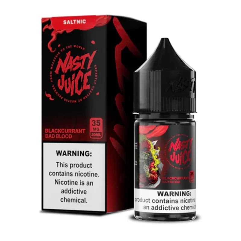 Bad Blood- Nasty Salt 30ml - VapeSoko