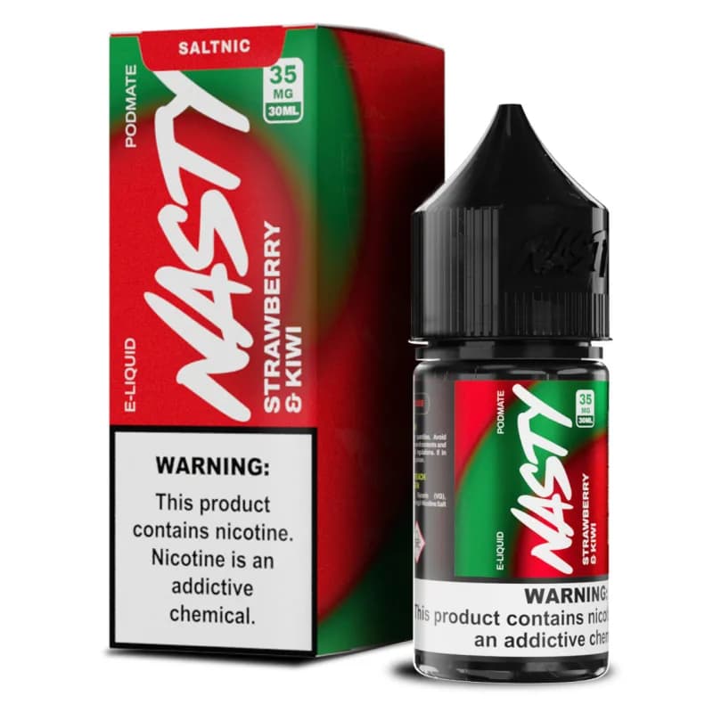 Strawberry Kiwi- Nasty Salt 30ml - image 1