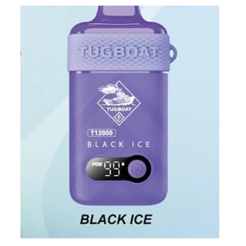 Black Ice-Tugboat T12000 - VapeSoko