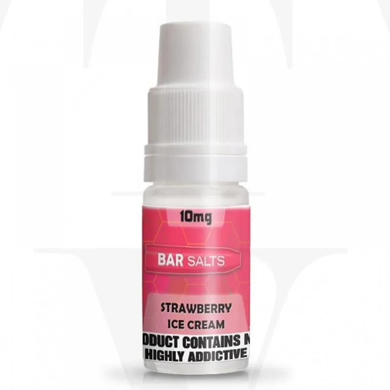 BAR Salts Strawberry Ice Cream 10ml - VapeSoko