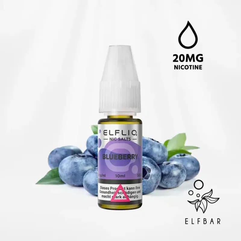 Blueberry -ELFBAR ELFLIQ 10ml - image 1