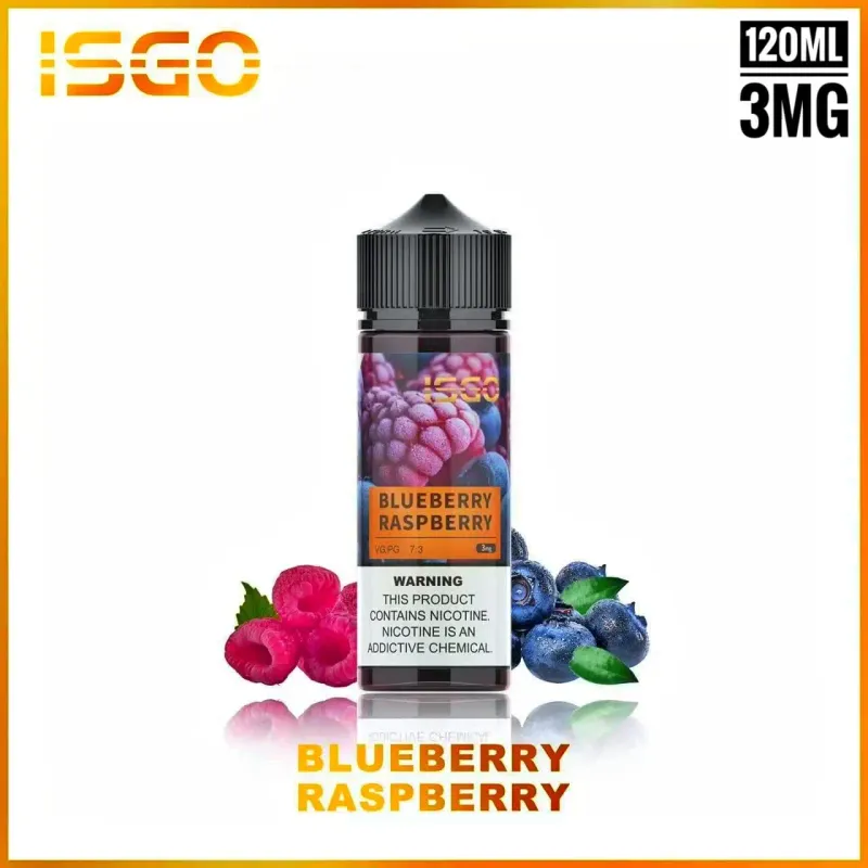 Blueberry Raspberry - ISGO E-liquid 120mL - image 1