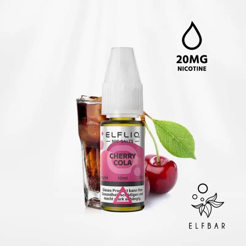  Cherry Cola- ELFBAR ELFLIQ 10ml - VapeSoko