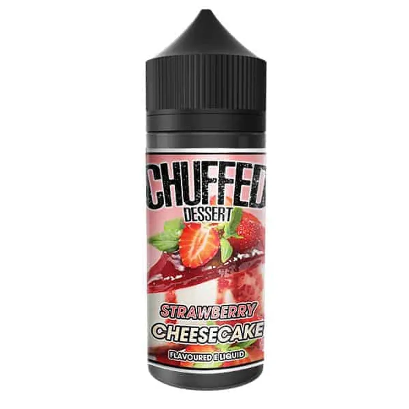 Chuffed Dessert 100ml – Strawberry Cheesecake - image 1