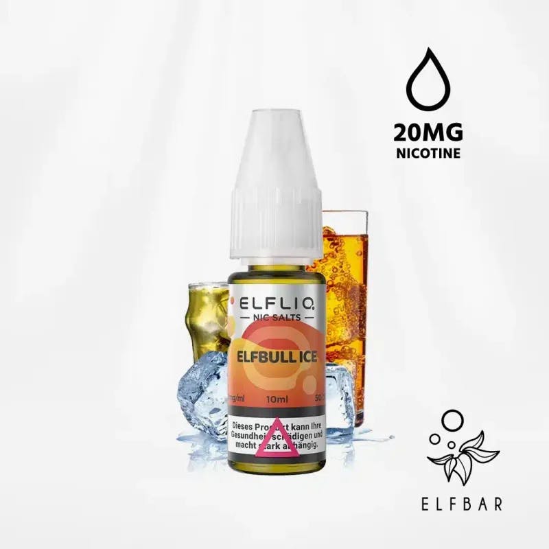 Elfbull Ice- ELFBAR ELFLIQ 10ml - VapeSoko