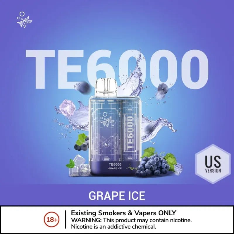 Grape Ice-Elf Bar TE6000 - 6000 Puffs - image 1