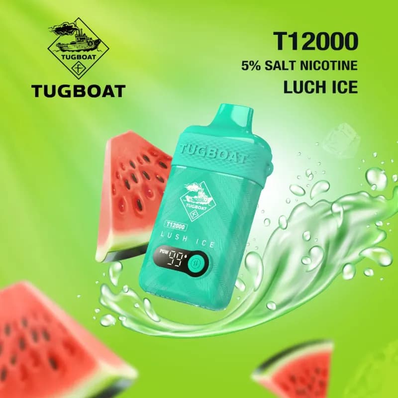 Lush Ice- Tugboat T12000 - VapeSoko