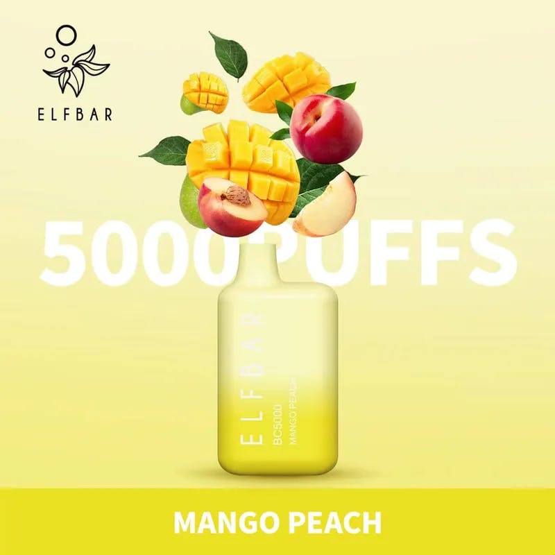 Mango Peach-Elfbar BC5000 - VapeSoko