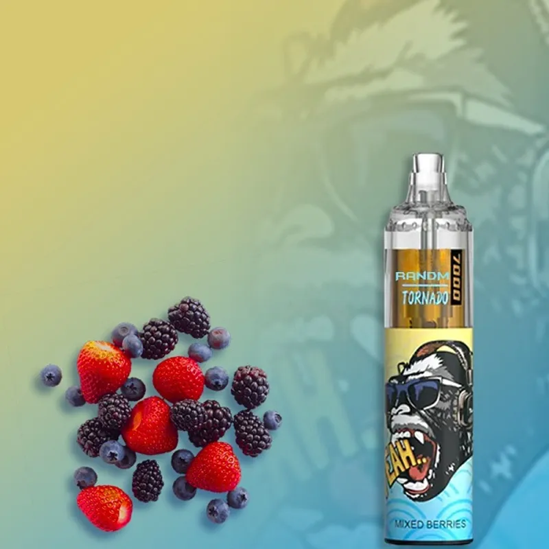 Mixed Berries- R and M Tornado 7000 Puffs - image 1