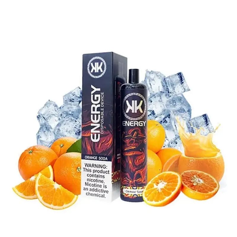 Orange Soda - KK Energy 5000 Puffs  - VapeSoko
