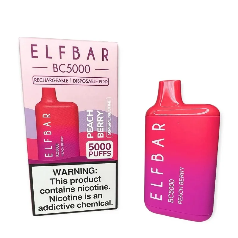 Peach Berry-Elfbar BC5000 - VapeSoko