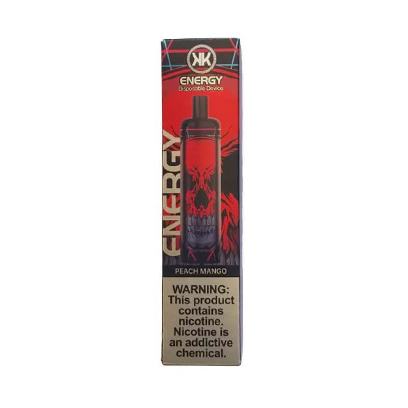 Peach Mango - KK Energy 5000 Puffs  - image 1