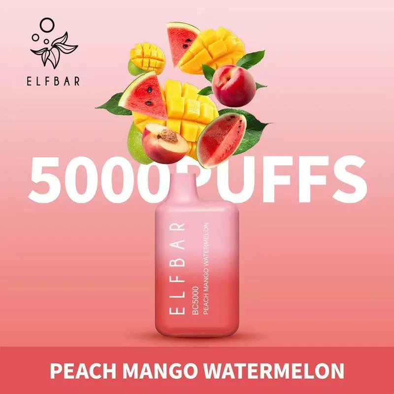 Peach Mango Watermelon-Elfbar BC5000 - image 1