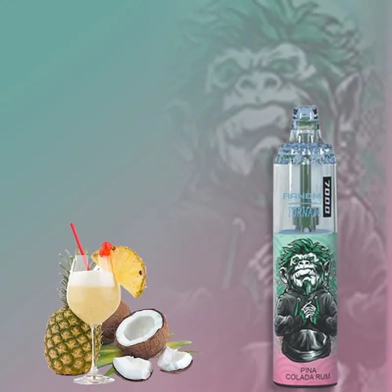 Pina Colada Rum- R and M Tornado 7000 Puffs - VapeSoko