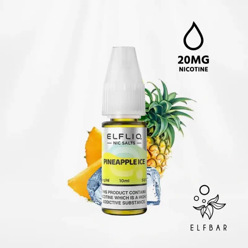 Pineapple Ice- ELFBAR ELFLIQ 10ml - VapeSoko