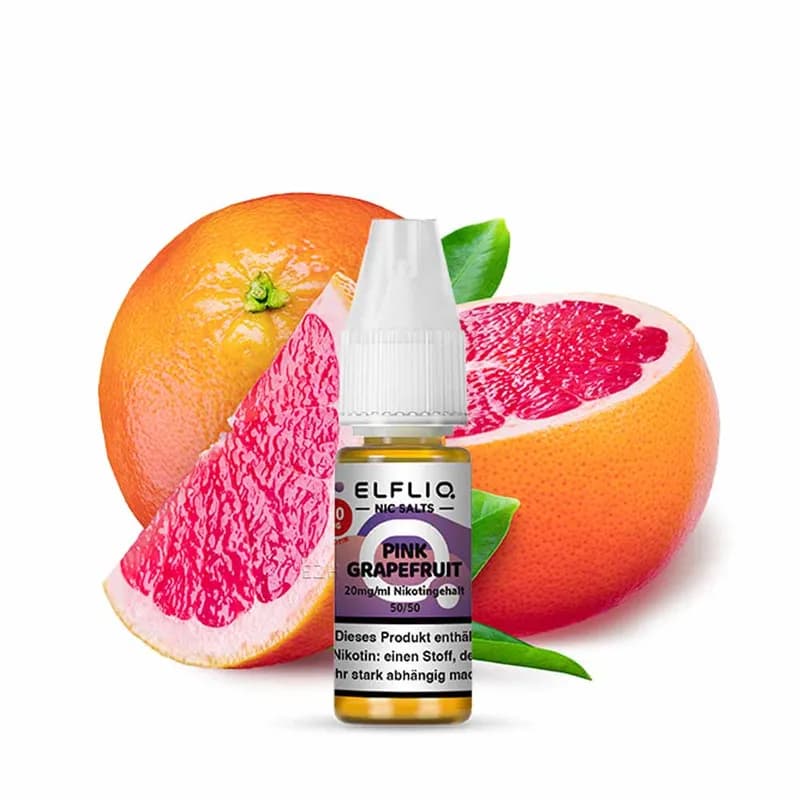 Pink Grapefruit-ELFBAR ELFLIQ 10ml - VapeSoko