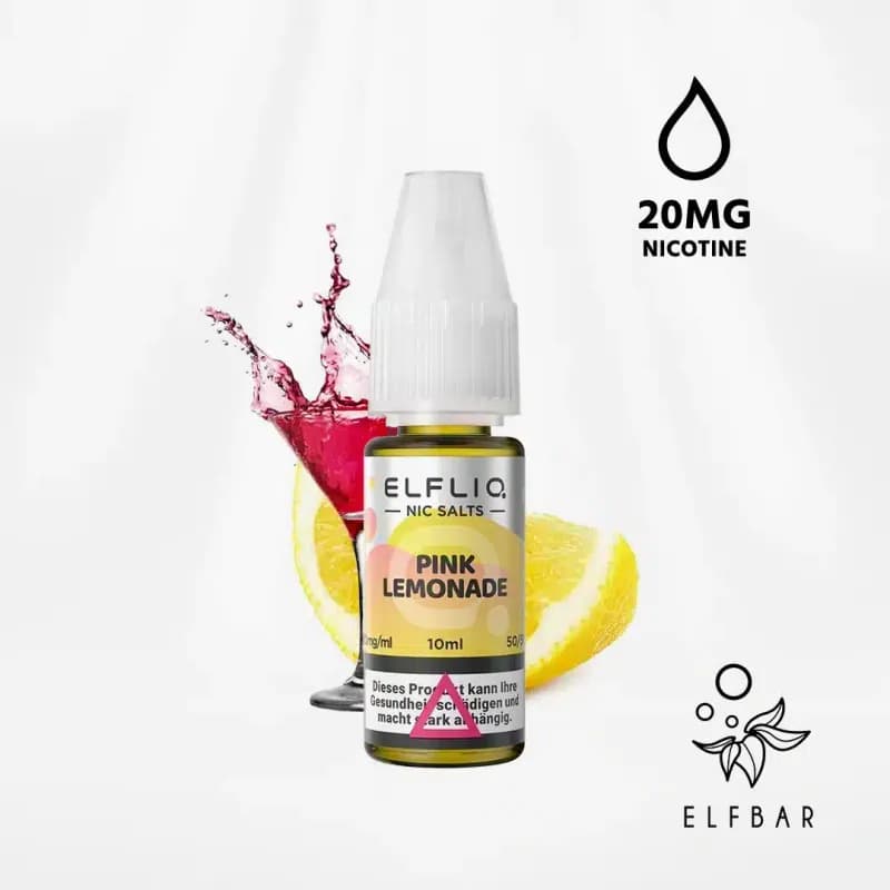 Pink Lemonade- ELFBAR ELFLIQ 10ml - VapeSoko