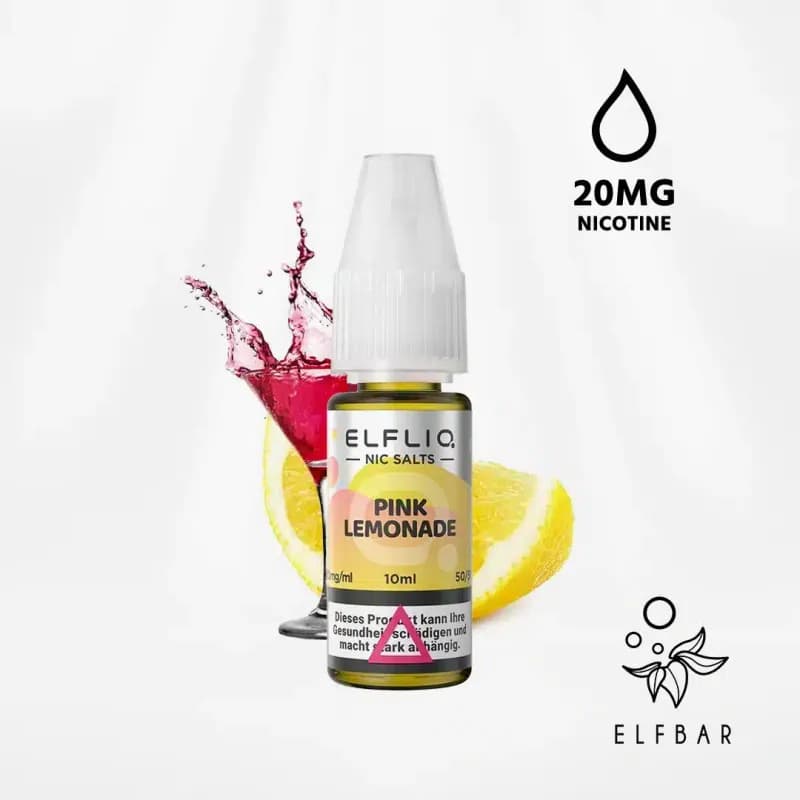 Pink Lemonade- ELFBAR ELFLIQ 10ml - image 1