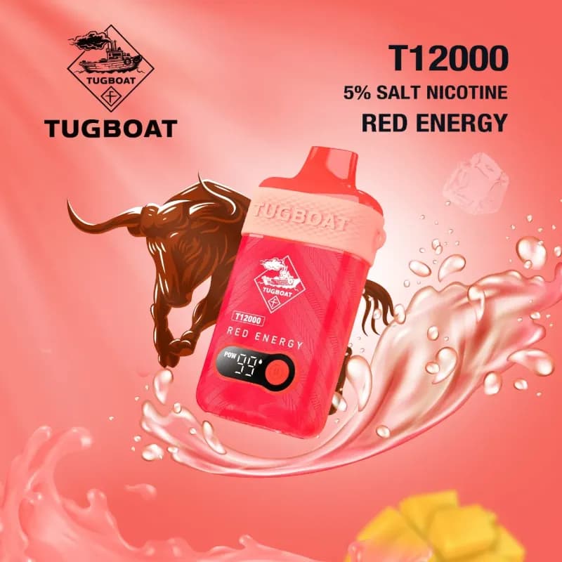 Red Energy- Tugboat T12000 - VapeSoko