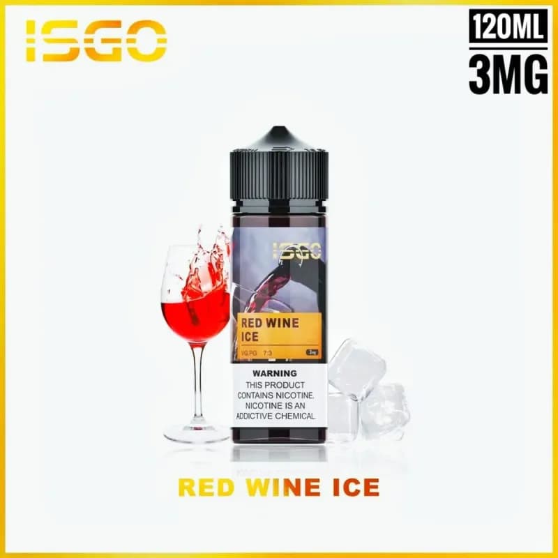 Red Wine Ice - ISGO E-liquid 120mL - image 1