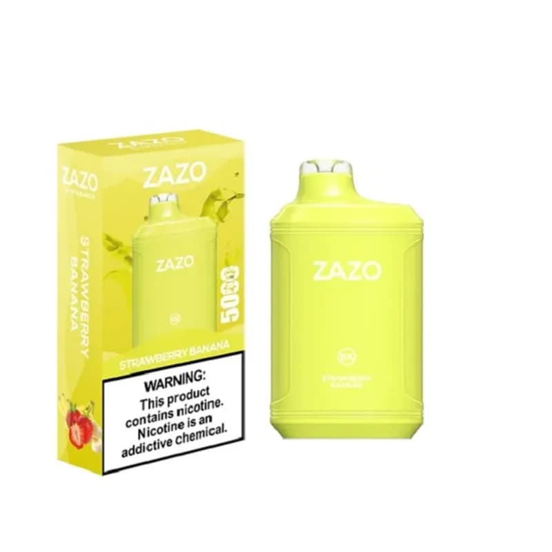 Strawberry Banana-ZAZO 5000 Puffs Disposable - VapeSoko