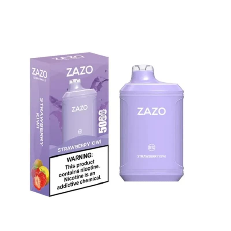 Strawberry Kiwi-ZAZO 5000 Puffs Disposable - image 1