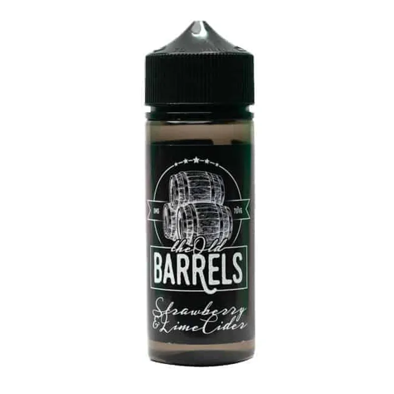 Strawberry & Lime Cider -The Old Barrels 100ml - image 1