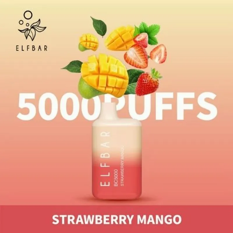 Strawberry Mango-Elfbar BC5000 - image 1