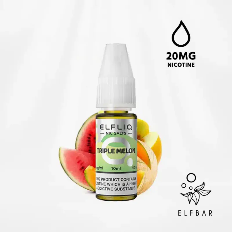 Triple Melon- ELFBAR ELFLIQ 10ml - VapeSoko