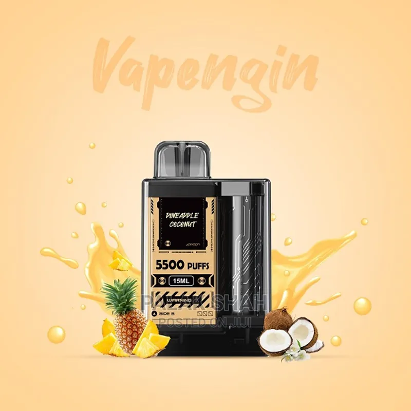 Vapengin Pineapple Coconut- 5500 Puffs - VapeSoko