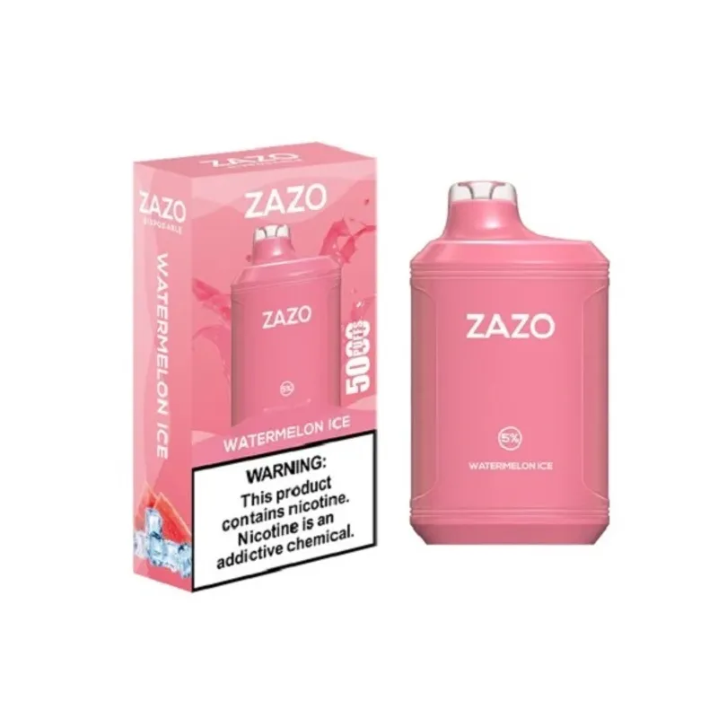 Watermelon Ice-ZAZO 5000 Puffs Disposable - VapeSoko