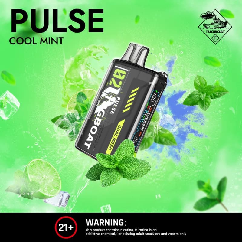 Cool Mint - Tugboat Pulse 20000 Puffs - image 1