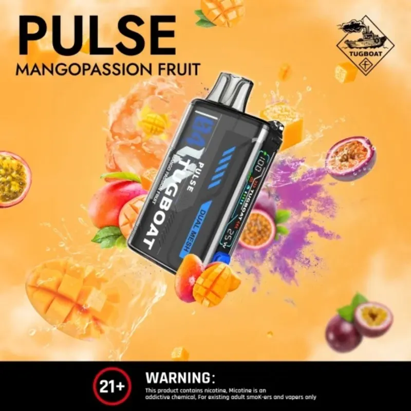 Mango Passion Fruit - Tugboat Pulse 20000 Puffs - image 1