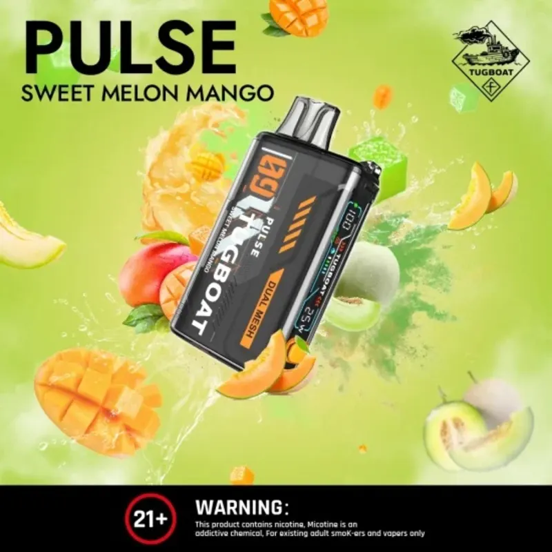 Sweet Melon Mango - Tugboat Pulse 20000 Puffs - image 1