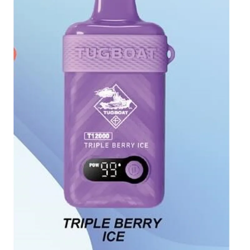 Triple Berry Ice-Tugboat T12000 - VapeSoko