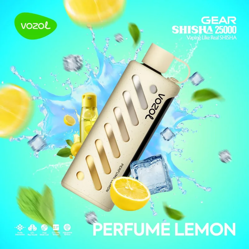 Perfume Lemon-Vozol Gear Shisha 25000 Puffs - image 1