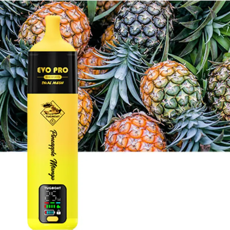 Pineapple Mango- Tugboat Evo Pro 15000 Puffs - VapeSoko