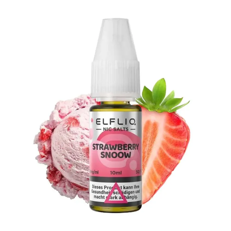 Strawberry Snoow-ELFBAR ELFLIQ 10ml - image 1