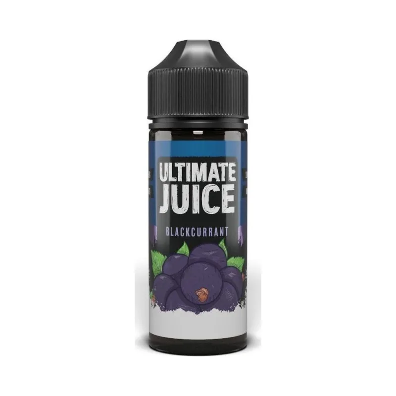 Blackcurrant-Ultimate Juice E-liquid 120ml - VapeSoko