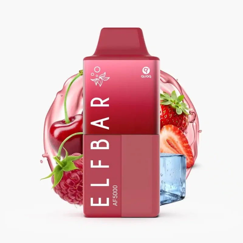 Strawberry Raspberry Cherry Ice-Elfbar AF5000 - VapeSoko
