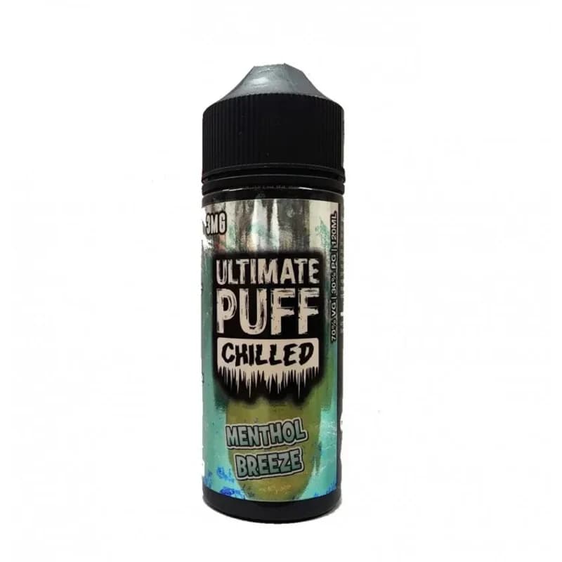 Menthol Breeze -Ultimate Puff Chilled 120ML - VapeSoko