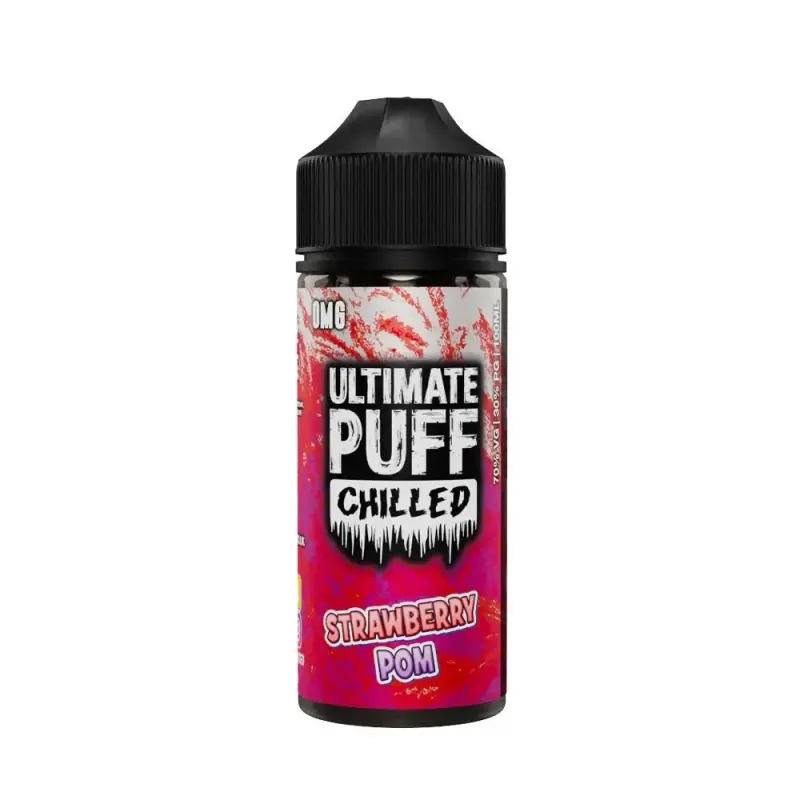 Strawberry Pom -Ultimate Puff Chilled 120ML - VapeSoko