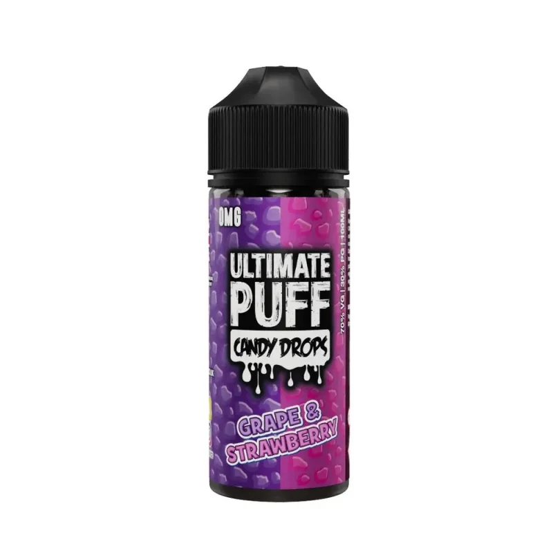 Grape & Strawberry-Ultimate Puff Candy Drops 120ML  - VapeSoko