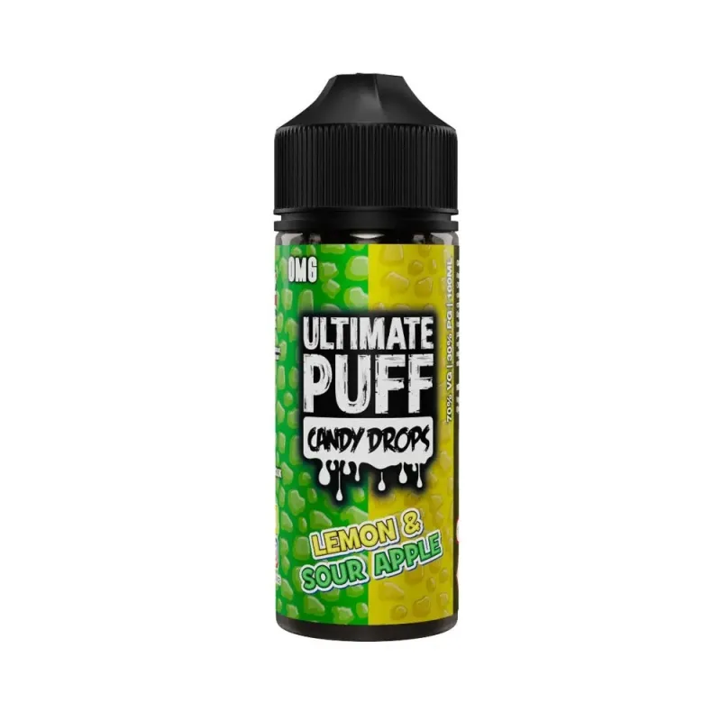 Lemon & Sour Apple-Ultimate Puff Candy Drops 120ML  - VapeSoko