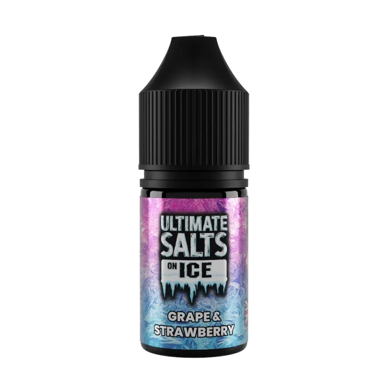 Grape & Strawberry-Ultimate Salts – On Ice 30ML - image 1