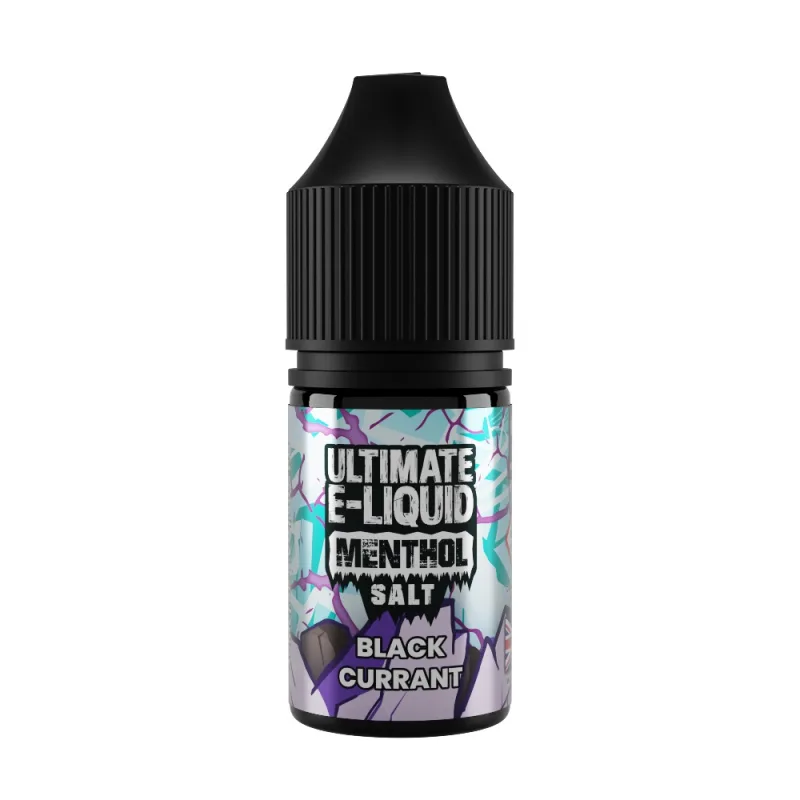 Blackcurrant-Ultimate Salts – Menthol 30ML - image 1