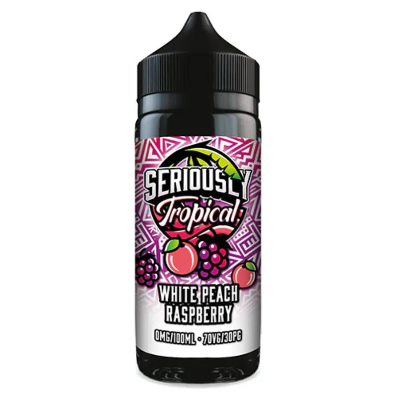 White Peach Raspberry-Doozy Seriously Tropical 100ml - image 1