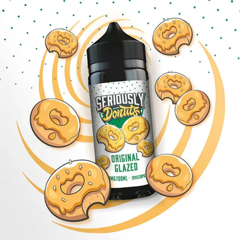 Original Glazed -Doozy Vape Seriously Donuts 100ml - VapeSoko